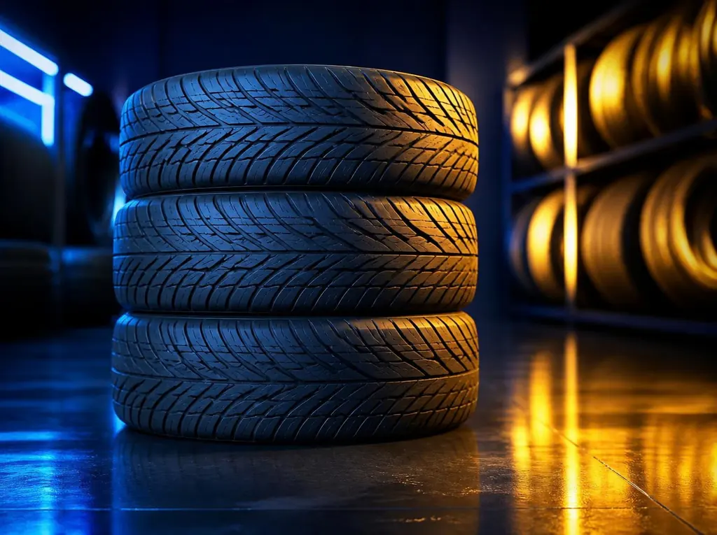 Brand-new tyres